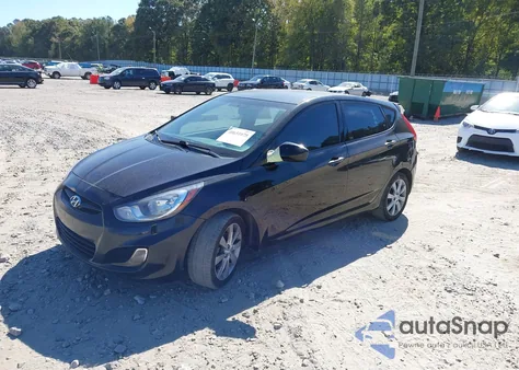 2012 Hyundai Accent Gls from USA, damaged, VIN KMHCU5AE1CU039214